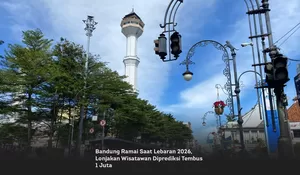 Bandung Ramai Saat Lebaran 2026, Lonjakan Wisatawan Diprediksi Tembus 1 Juta