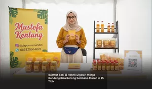 Bazmut Sesi II Resmi Digelar, Warga Bandung Bisa Borong Sembako Murah di 15 Titik