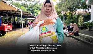 Baznas Bandung Salurkan Zakat untuk Atasi Kemiskinan dan Tingkatkan Kesejahteraan
