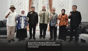 Bupati Garut Gandeng IPB dan AIC Perkuat Industri Kulit Melalui Kolaborasi Internasional