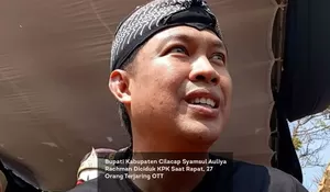 Bupati Kabupaten Cilacap Syamsul Auliya Rachman Diciduk KPK Saat Rapat, 27 Orang Terjaring OTT