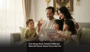 Cek Harga Emas Terbaru! UBS dan Galeri24 Sama-Sama Turun Hari Ini