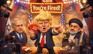 Ultimatum 48 Jam vs ‘You’re Fired’: Saat Diplomasi Timur Tengah Berubah Jadi Audisi Reality Show Global