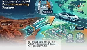 GEM Group Dorong Hilirisasi Nikel, Perkuat Posisi Indonesia di Rantai Pasok Baterai EV Global
