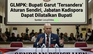 GLMPK: Bupati Garut 'Tersandera' Aturan Sendiri, Jabatan Kadispora Dapat Dibatalkan Bupati