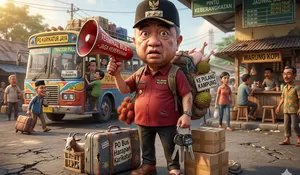Mobil Dinas Bukan Kendaraan Mudik: Bupati Garut Ingatkan ASN Jangan Bawa “Plat Merah” Pulang Kampung