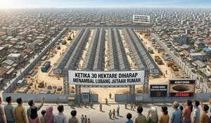 Ketika 30 Hektare Diharap Menambal Lubang Jutaan Rumah