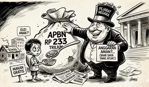 Rp233 Triliun untuk Makan Gratis: Gizi Naik, Anggaran Aman?