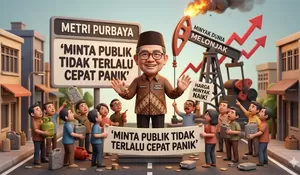 Minyak Dunia Melonjak, Purbaya Minta Publik Tidak Terlalu Cepat Panik