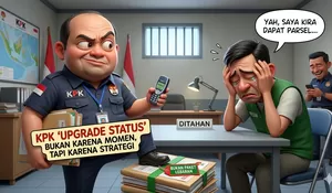 Tahanan Bukan Paket Lebaran: KPK ‘Upgrade Status’ Bukan Karena Momen, Tapi Karena Strategi