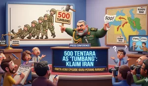500 Tentara AS Disebut ‘Tumbang’, Fakta atau Episode Baru Perang Narasi?