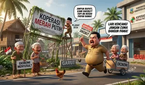 KDMP Dikebut, Ekonomi Menyusul: Bupati Garut Minta Lari Kencang, Jangan Cuma Bangun Papan Nama