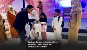 Gerbang Cicendo Hidupkan Spirit Ramadan Lewat Kajian dan Santunan Anak Yatim