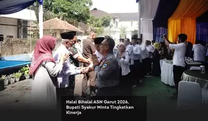 Halal Bihalal ASN Garut 2026, Bupati Syakur Minta Tingkatkan Kinerja
