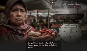 Harga Cabai Rawit Melonjak Tajam Jelang Lebaran, Ini Daerah Paling Mahal