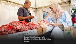 Harga Cabai Sempat Naik, Disdagin Pastikan Sembako Tetap Aman