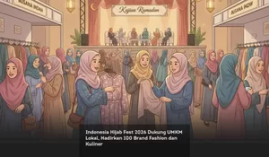 Indonesia Hijab Fest 2026 Dukung UMKM Lokal, Hadirkan 100 Brand Fashion dan Kuliner