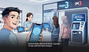 Indosat Buka 3Store di Garut, Layanan Tri dan IM3 Kini Satu Tempat