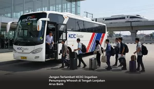 Jangan Terlambat! KCIC Ingatkan Penumpang Whoosh di Tengah Lonjakan Arus Balik