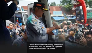 Jelang Mudik, Dishub Bandung Intensifkan Rampcheck Bus: 100 Kendaraan Diperiksa, Sasar Terminal hingga Garasi PO