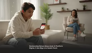 Kemkomdigi Batasi Akses Anak di Platform Digital, X dan Bigo Live Sudah Patuh