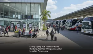 Leuwipanjang Jadi Terminal Utama Bandung, Fasilitas Ditingkatkan untuk Lonjakan Penumpang