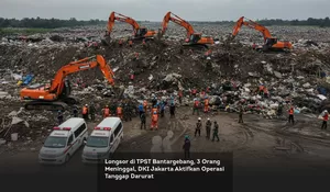 Longsor di TPST Bantargebang, 3 Orang Meninggal, DKI Jakarta Aktifkan Operasi Tanggap Darurat
