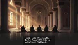 Masjid-Masjid di Bandung Siap Sambut Jemaah Iktikaf, dari Al Lathief hingga Al Ukhuwah