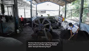Pemkot Bandung Dorong Pembangunan Akses Khusus ke TPA Jelekong, Solusi Akhir Sampah Bandung Raya?