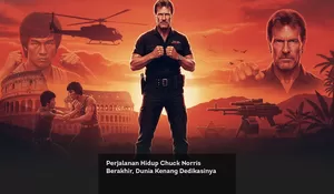 Perjalanan Hidup Chuck Norris Berakhir, Dunia Kenang Dedikasinya