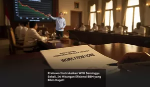 Prabowo Instruksikan WFH Seminggu Sekali, Ini Hitungan Efisiensi BBM yang Bikin Kaget!
