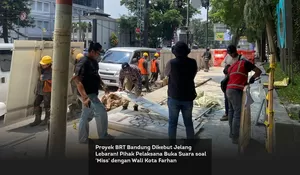 Proyek BRT Bandung Dikebut Jelang Lebaran! Pihak Pelaksana Buka Suara soal 'Miss' dengan Wali Kota Farhan
