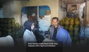 Putri Karlina Sidak Pasar Andir Usai Keluhan LPG 3 Kg Viral di Medsos