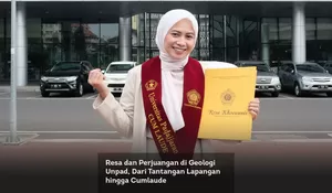 Resa dan Perjuangan di Geologi Unpad, Dari Tantangan Lapangan hingga Cumlaude