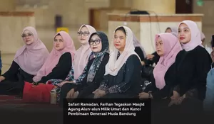 Safari Ramadan, Farhan Tegaskan Masjid Agung Alun-alun Milik Umat dan Kunci Pembinaan Generasi Muda Bandung