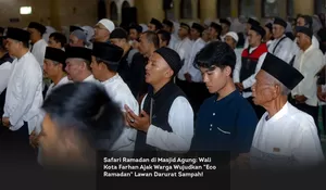 Safari Ramadan di Masjid Agung: Wali Kota Farhan Ajak Warga Wujudkan "Eco Ramadan" Lawan Darurat Sampah!