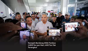 Sampah Bandung 2026 Tembus 1.800 Ton per Hari, 600 Ton Tak Terangkut