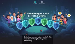Sosialisasi Aturan Medsos Anak, Arifah Fauzi Sebut Orang Tua Mayoritas Mendukung