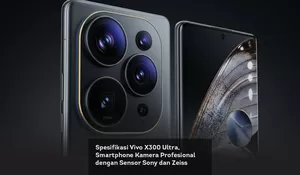Spesifikasi Vivo X300 Ultra, Smartphone Kamera Profesional dengan Sensor Sony dan Zeiss
