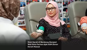 Stok Darah di Bandung Menipis! Wali Kota Farhan Ajak ASN Donor Darah Massal