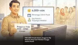 THR ASN Cimahi Aman, Anggaran Rp Miliaran Siap Cair! Pemkot Tunggu Juknis Pusat