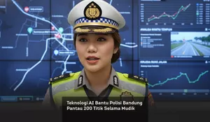 Teknologi AI Bantu Polisi Bandung Pantau 200 Titik Selama Mudik