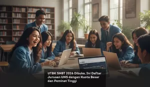 UTBK SNBT 2026 Dibuka, Ini Daftar Jurusan UNS dengan Kuota Besar dan Peminat Tinggi
