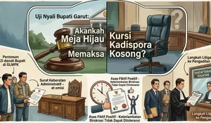 Uji Nyali Bupati Garut, GLMPK : Akankah Meja Hijau Memaksa Kursi Kadispora Kosong?