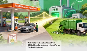 Wali Kota Farhan Pastikan Stok BBM di Bandung Aman, Minta Warga Tak Panic Buying