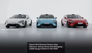 Xiaomi SU7 Generasi Terbaru Siap Meluncur, Semua Varian Kini Dilengkapi LiDAR dengan Platform 700 TOPS