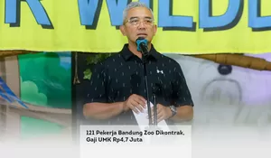 121 Pekerja Bandung Zoo Dikontrak, Gaji UMK Rp4,7 Juta