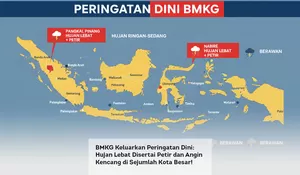 BMKG Keluarkan Peringatan Dini: Hujan Lebat Disertai Petir dan Angin Kencang di Sejumlah Kota Besar!
