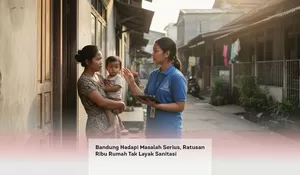 Bandung Hadapi Masalah Serius, Ratusan Ribu Rumah Tak Layak Sanitasi