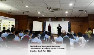 Bedah Buku "Mengenal Bandung Lebih Dekat" Hadirkan Risa Saraswati di Jabar Book Fair 2026